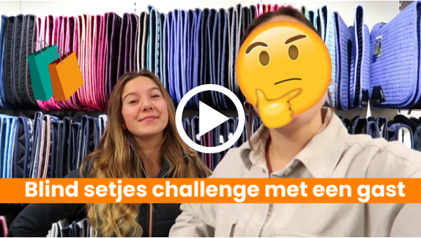 Blind setjes challenge met een gast!